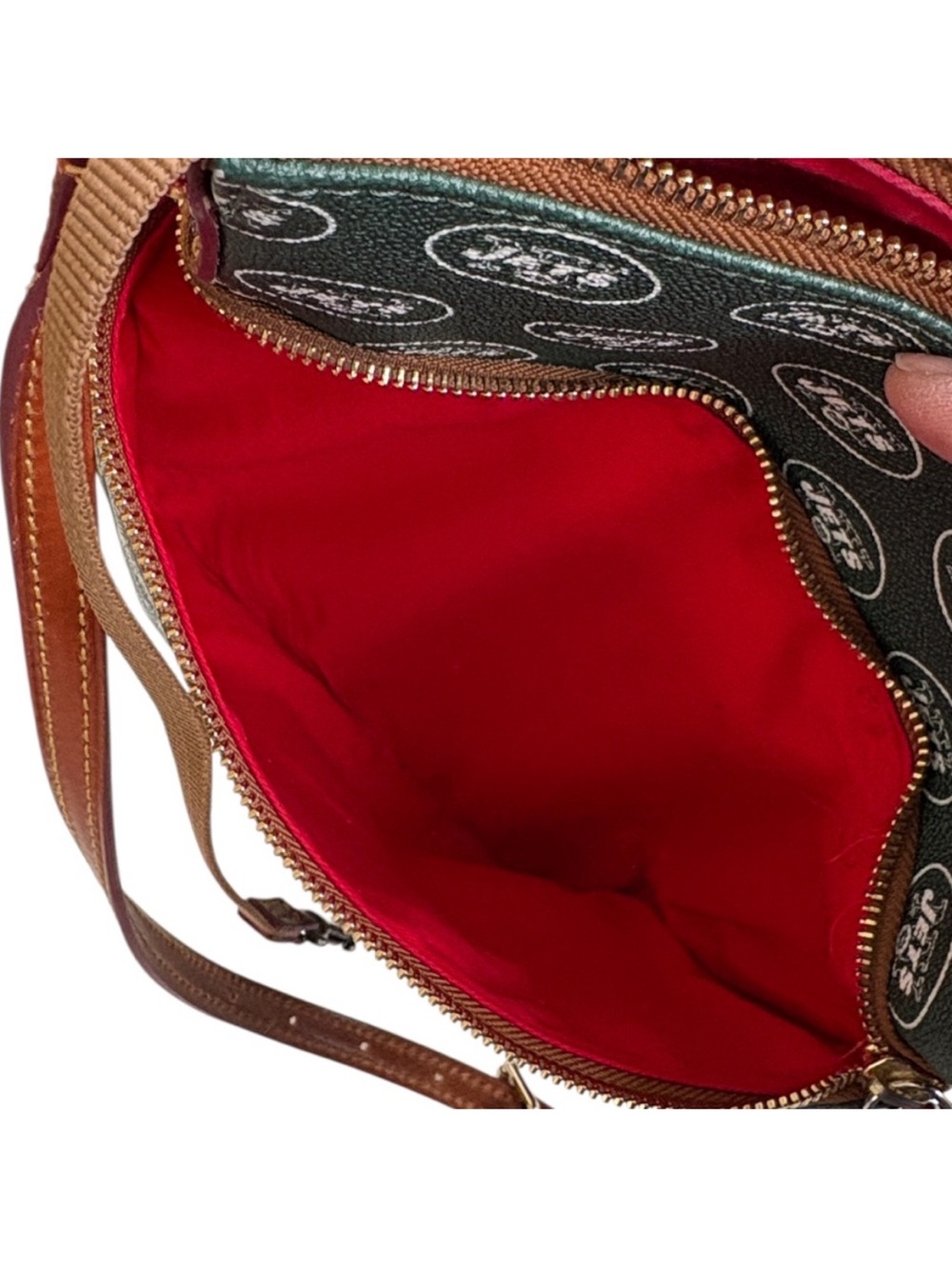 Dooney & Bourke New York Jets Crossbody Bag - Picture 11 of 12
